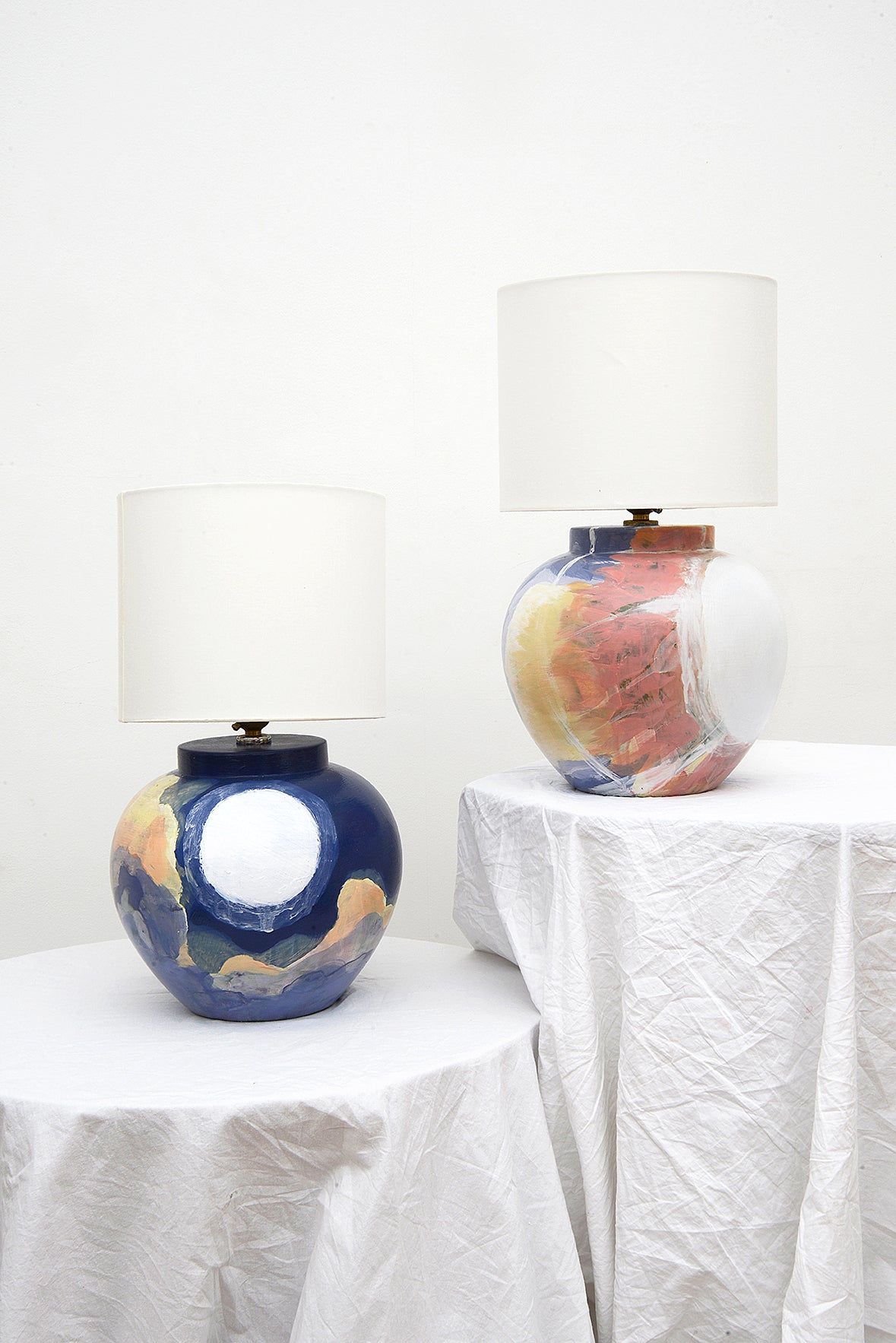 Yin and Yang Lamps