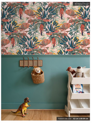 Fauvist Jungle Wallpaper