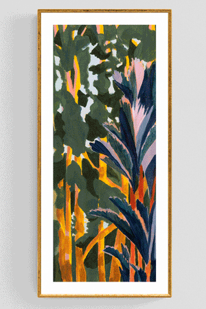 Fauvist Jungle Detail II