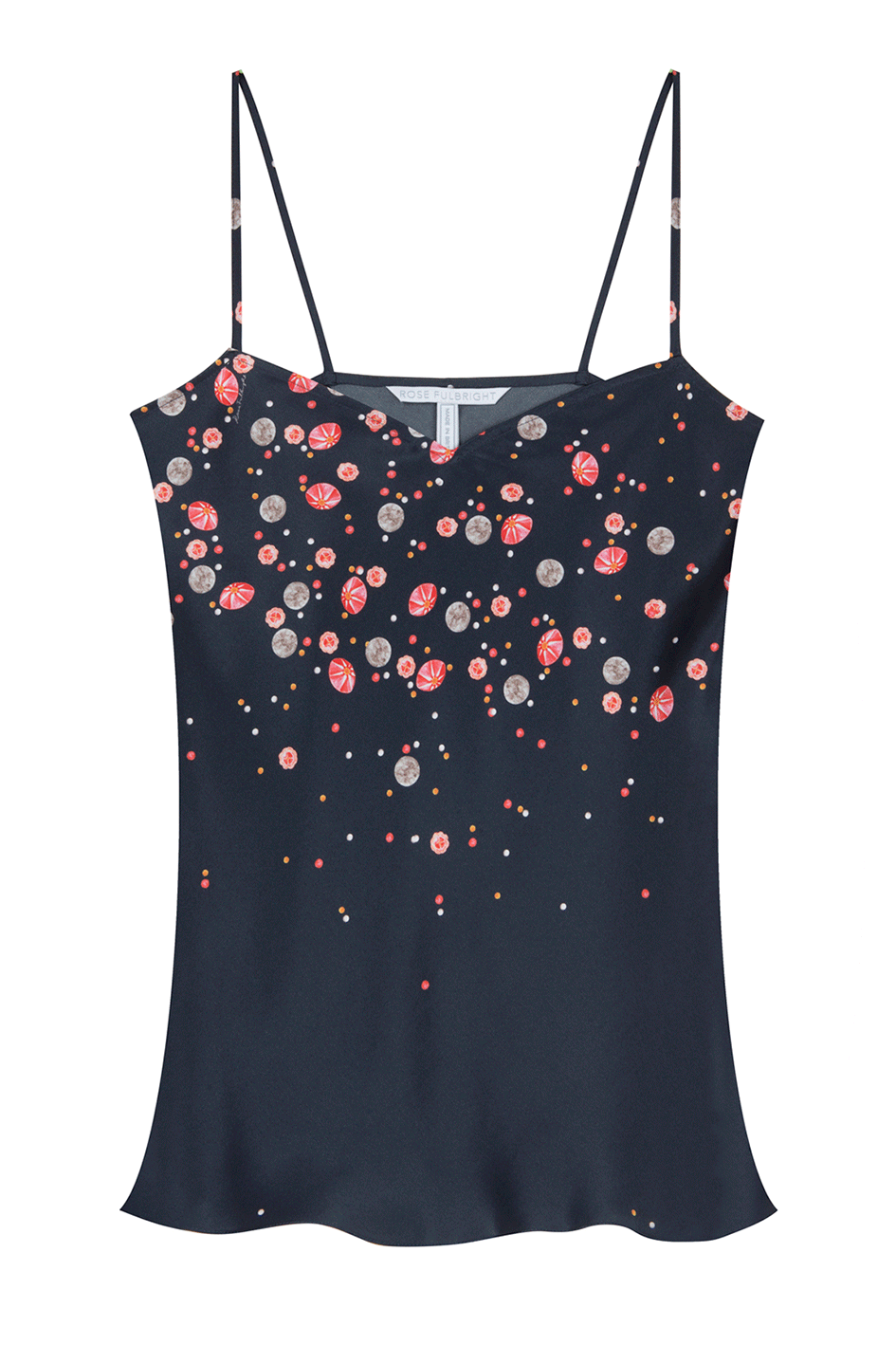 Charcoal - Silk Camisole