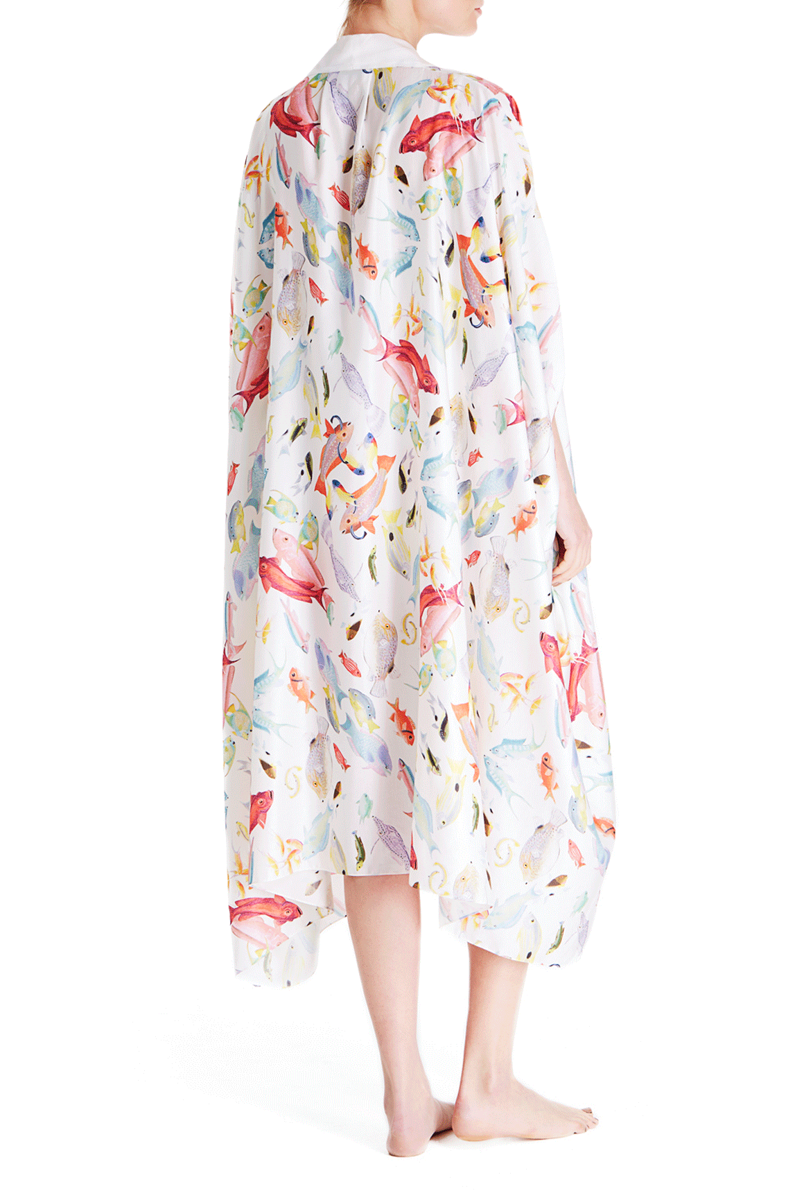 Printed Cotton Robe | Beachwear | Long Cover Up