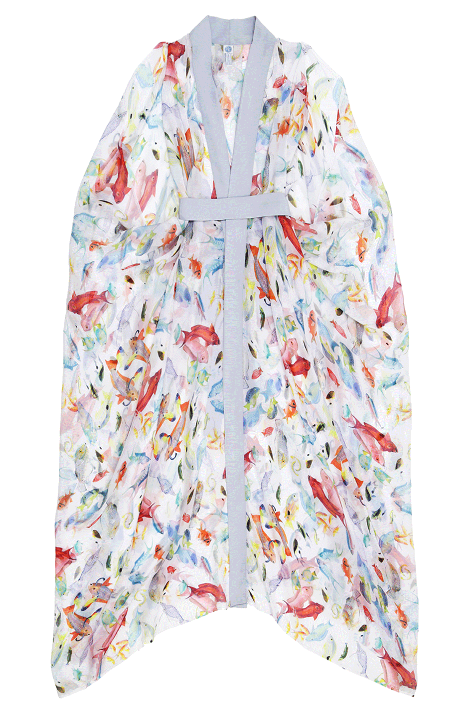 Tavua Silk Chiffon Robe