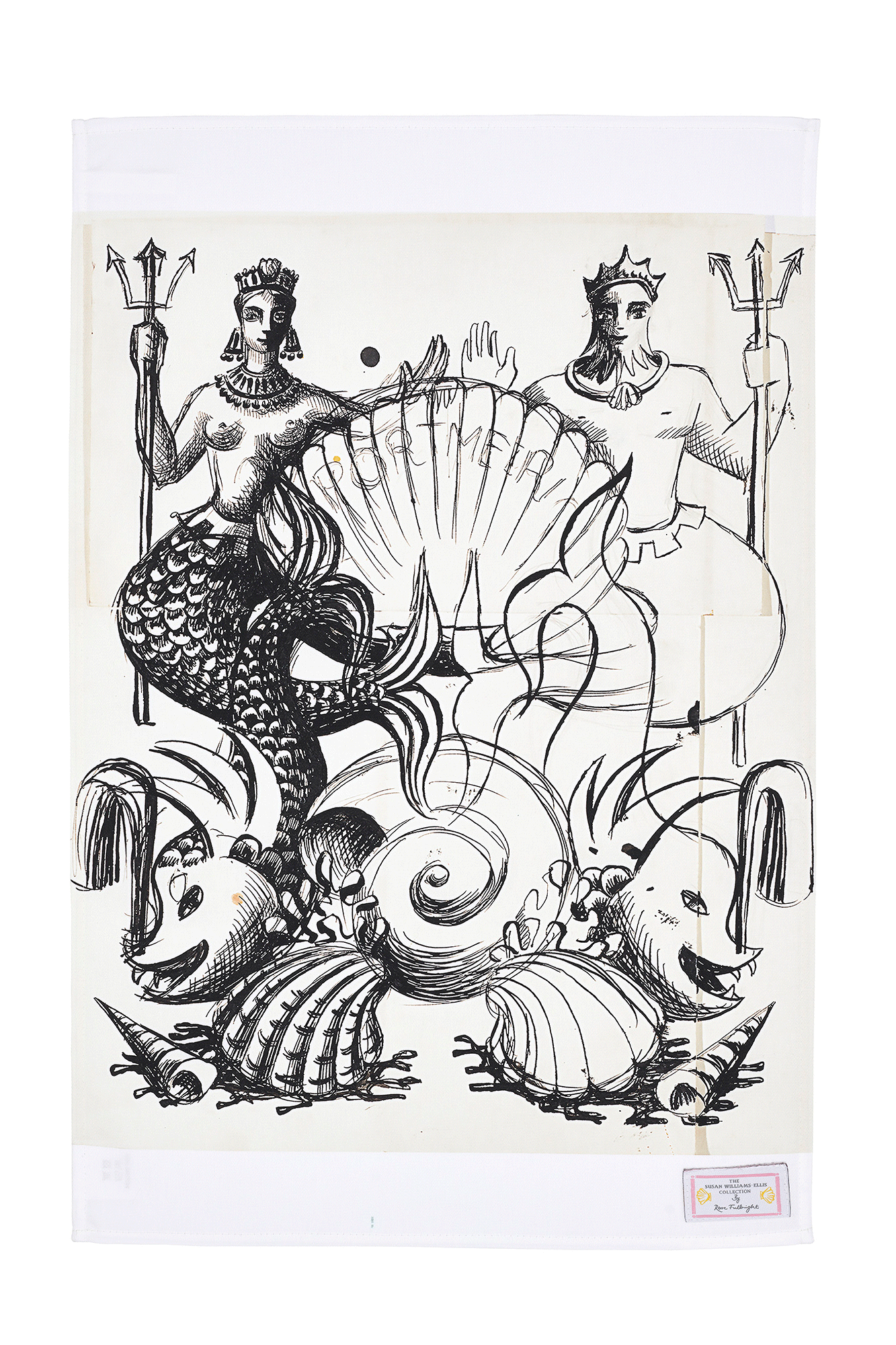 Mermaid Tea Towel