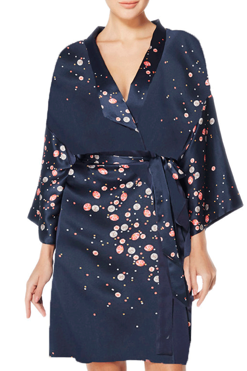 Short kimono 2025 dressing gown