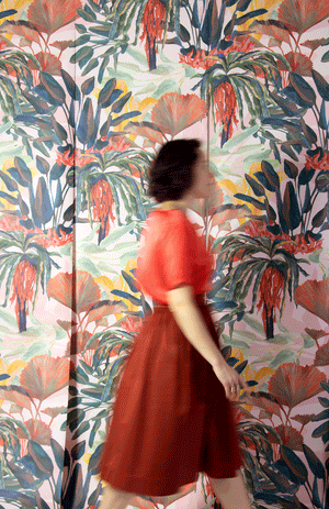Fauvist Jungle Wallpaper